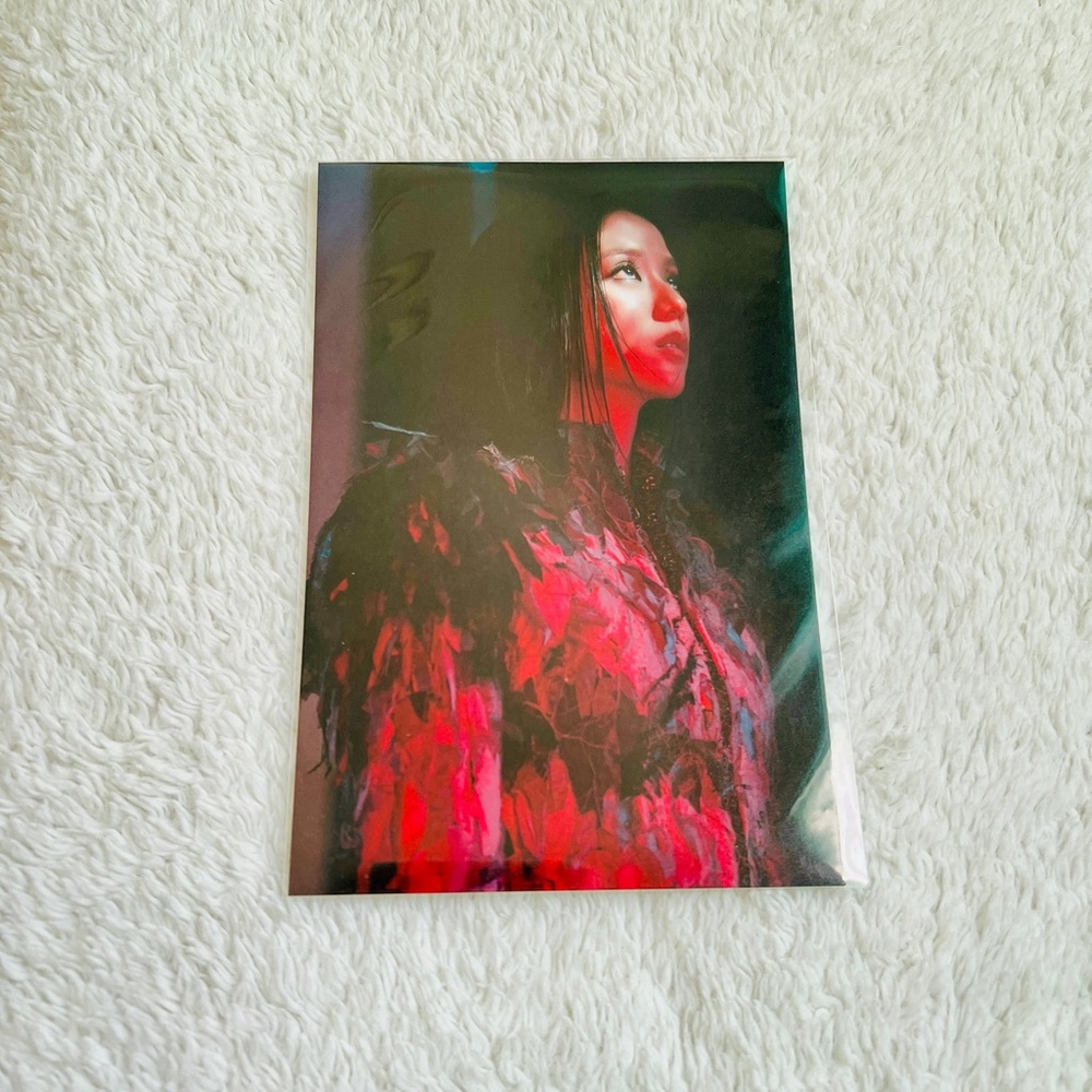 blackpink deadline la popup exclusive photo card - jisoo 4x6”